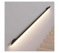 Luminescent Wall Mounted Safety Handrail, Aluminum Alloy Stair Rail Kit for Enhanced Bathroom and Corridor Safety