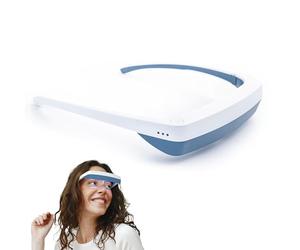 Luminette 3 Light Therapy Glasses - Wearable Light Therapy Lamp to Support Natural Relief for Sleep Problems, Morning Alertness, Jet Lag, Seasonal Mood Disorders - Portable Daylight Lamp Blue