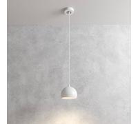 Luminex Sool pendant light, white, Ø 15 cm, 1-bulb, metal, E27