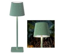 LuminexDesigns Cordless Rechargeable LED Table Lamp Green Vela TL02