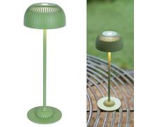 LuminexDesigns Cordless Rechargeable Table Lamp with Full Aluminium Body, Modern 5200mAh Battery Mushroom Touch Bedside Lamp with 3 Colour Modes, IP54 Perfect for Living Room Bedroom & Home Décor