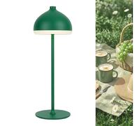 LuminexDesigns Cordless Table Lamp-5200 mAh Rechargeable LED Bedside & Bathroom Lamp with 3 Light Colours,Dimmable Touch Control,Portable Lamp for Office,Living Room & Outdoor,Olive Green