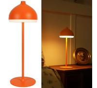 LuminexDesigns Cordless Table Lamp, Rechargeable LED Lamp with 3 Light Colours & Dimmable Touch Control, Portable Ambient Lighting for Bedroom, Office, Living Room & Outdoor