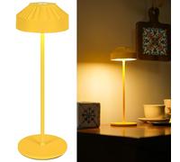 LuminexDesigns Mini Cordless LED Table Lamps, Moderm Rechargeable & Dimmable Touch Control - IP54 Weather-Resistant Portable Bedside Lamps for Bedroom, Office, Balcony, Garden