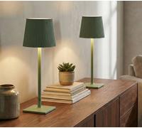 Luminexdesigns Rechargeable 2-Pack Table Lamps, Stepless Dimming & 3 Colour Modes, Ip54 Indoor/outdoor