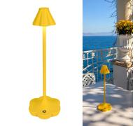 LuminexDesigns Rechargeable Table Lamp, Floral Design, AVEL TL18