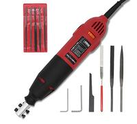 Luminexia Metal Files Set,Needle File Set Interchangeable,Electric File Reciprocating Steel File/Diamond File/Saw Blade,Easy To Switch,for Metal,Wood,Jewelry,Model,DIY And Nearly All Uses