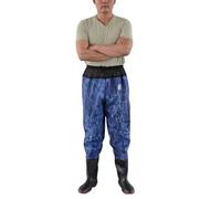Luminexia Waist Wading Pants,Fishing Waist Waders For Men And Women,Breathable Fishing Waders With Boots,For Fly Fishing,Duck Hunting,Kayaking