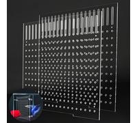 LUMINFLY Acrylic Fish Tank Dividers 2Pcs Set with Suction Cups, 15.74" X 11.81", DIY & Easy to Install Clear Isolation Panels for Aquarium Separation