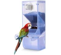 LUMINFLY Bird Seed Dispenser with Perrens, Apparatus for Seeds for Small Whole Bird, Anti-Mess Container Time for The Charged Flavors Accessories Automatic, Small Termites