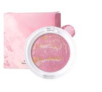 Luminisers Powdery Blusher for Cheeks Face Glow Eyeshadow, Buildable and Vegan Cosmetics, Shimmer Brick Pressed Blusher, Water & Sweat Resistant, Create a Radiant, Natural Glowing for All day Wear(01)