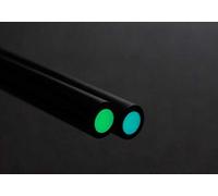 Luminlay SBM & SGM series/with black pipe / 60mm length (inner 3mm, outside 5mm, glow Blue)