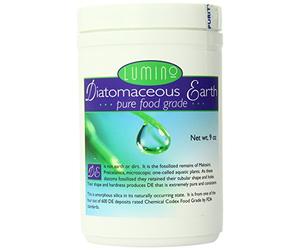 Lumino Home Diatomaceous Earth Fresh Water, Food Grade Pure, 9 Ounce