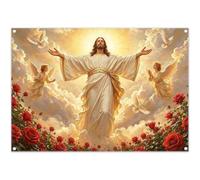 Luminora 2.1 x 1.5 m Jesus Christ Sky Photography Background