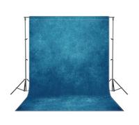 Luminora 5x7ft Fabric Dark Blue Abstract Thick Photography Backdrop For Portrait Photo Background Vintage Texture Adult Kids Headshot Photoshoot Studio Props Roller Pocket On Top (No Bracket No Clips)