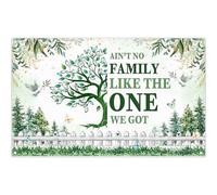 Luminora 72x43inch Family Tree Reunion Backdrop Ain't No Family Like The One We Got Background Family Gathering Welcome Home Decor Photo Banner Props