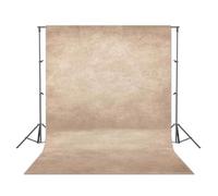 Luminora 8x10ft Fabric Beige Abstract Photography Backdrop For Portrait Photo Background Adult Kids Headshot Photoshoot Studio Props Roller Pocket On Top