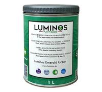 Luminos LUM1105 - Emerald Green - Water-Based Wood Stain Protector BIO - Green 1L