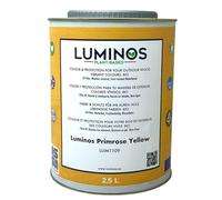 Luminos LUM1109 - Primrose Yellow - Water-Based Wood Stain Protector BIO - Yellow 2,5L