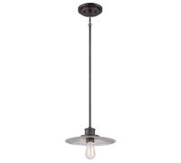 Luminosa Lighting Elstead Admiral 1 Light Dome Ceiling Mini Pendant Imperial Bronze, E27