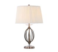 Luminosa Lighting Elstead Aegean 1 Light Table Lamp Aged Brass, E27