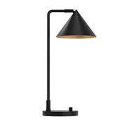 Luminosa Lighting Elstead Alora Mood Remyck Desk Task Lamp Contemporary Matt Black 1X E27