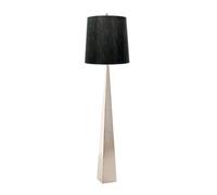 Luminosa Lighting Luminosa Ascent Floor Lamp With Tapered Shade, Polished Nickel