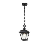 Luminosa Lighting Elstead Bayview Outdoor Pendant Ceiling Light Black, Ip44