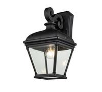 Luminosa Lighting Elstead Bayview Outdoor Wall Lantern Black, Ip44