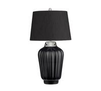 Luminosa Lighting Elstead Bexley 1 Light Table Lamp Black, Polished Nickel