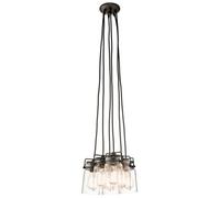 Luminosa Lighting Elstead Brinley 6 Light Cluster Pendant Olde Bronze, E27