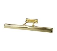 Luminosa Lighting Elstead Chawton 4 Light Large Picture Wall Light Brass, E14