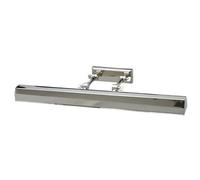 Luminosa Lighting Elstead Chawton 4 Light Large Picture Wall Light Polished Nickel, E14