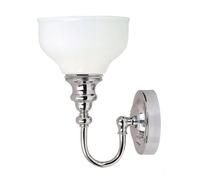 Luminosa Lighting Luminosa Cheadle 1 Light Bathroom Wall Light Polished Chrome Ip44, G9