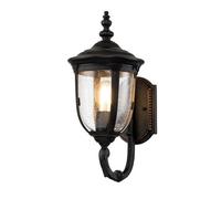 Luminosa Lighting Elstead Cleveland Outdoor Wall Lantern Weathered Bronze, Ip44