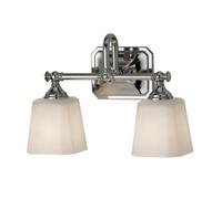 Luminosa Lighting Elstead Concord 2 Light Bathroom Over Mirror Light Polished Chrome Ip44, G9
