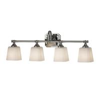 Luminosa Lighting Elstead Concord 4 Light Bathroom Over Mirror Light Polished Chrome Ip44, G9