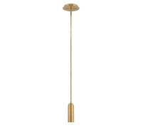 Luminosa Lighting Elstead Dax Integrated Led Pendant Ceiling Light, Heritage Brass