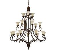 Elstead Lighting Drawing Chandelier Brown - Brown
