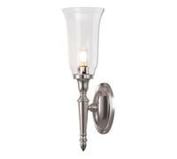 Elstead Dryden - 1 Light Bathroom Wall Light Polished Nickel IP44, G9