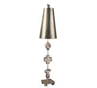 Luminosa Lighting Elstead Fragment 1 Light Table Lamp Aged Silver, E27