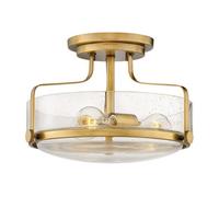 Luminosa Lighting Luminosa Harper 3 Light Batten, Heritage Brass