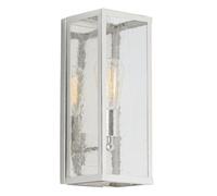 Luminosa Lighting Elstead Harrow 1 Light Indoor Candle Wall Light Polished Nickel, E27