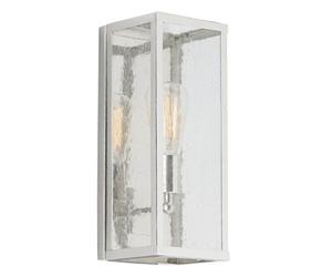 Luminosa Lighting Elstead Harrow 1 Light Indoor Candle Wall Light Polished Nickel, E27