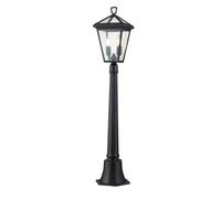 Luminosa Lighting Elstead Hinkley Alford Place Outdoor Bollard Museum Black, Ip44