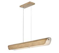 Luminosa Lighting Elstead Hinkley Arco Led Bar Pendant Ceiling Light Contemporary Heritage Brass 3000K
