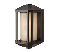 Luminosa Lighting Elstead Hinkley Castelle Outdoor 1 Light Small Wall Lantern Bronze Ip44