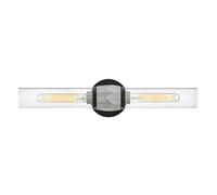 Netlighting Hinkley Ellison Bathroom Wall Lamp Black Nickel IP44 2x E27 Netlighting Black