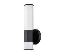 Luminosa Lighting Elstead Hinkley Facet Integrated Led Bathroom Wall Lamp Matte Black, 3000K, Ip44
