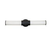 Luminosa Lighting Elstead Hinkley Facet Integrated Led Bathroom Wall Lamp Matte Black, 3000K, Ip44